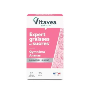 vitavea expert graisses et sucres 20 gelules