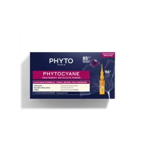 phytocyane traitement anti-chute progressive femme 12 * 5 ml