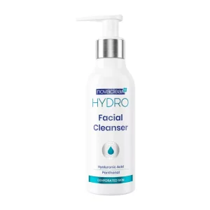 novaclear hydro facial cleanser with hyaluronic acid 150ml