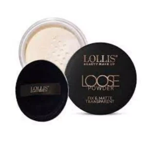 lollis beauty make up loose powder transparent 101
