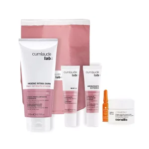 pack mariage cumlaude : hygiene intime diaria 200ml+creme hydratante 30ml +gel lubrifiant 30ml+ trousse