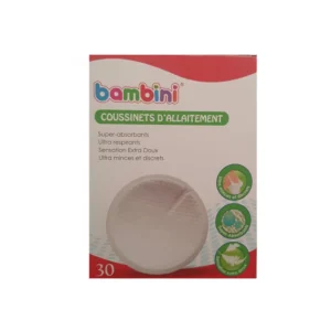 BAMBINI coussinet d&rsquo;allaitement 30 PIECES