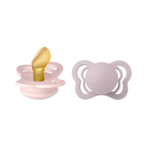 BIBS 02 SUCETTES COUTURE PACIFIER BLOSSOM/DUSKY LILAC SIZE 1
