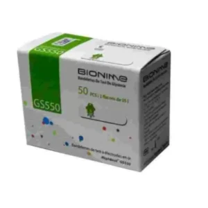 bionime bandelettes – gs550 (50 ui)