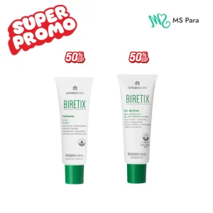 BIRETIX GEL TRI-ACTIVE 50ML (-50%)+HYDRAMAT FLUIDE 50ML (-50%)