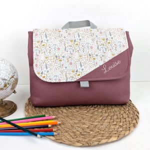 Cartable Maternelle Personnalisé > Floral | Scratch <