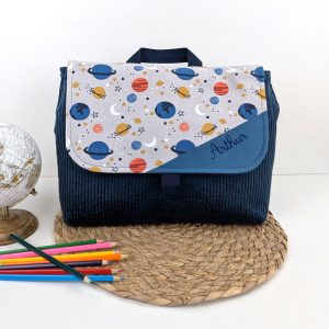Cartable Maternelle Personnalisé > Planète | Scratch <