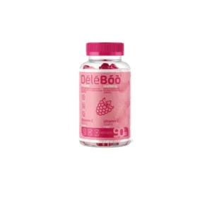DELEBOO VITAMIN C+ZINC RASPBERRY 90 BEANS