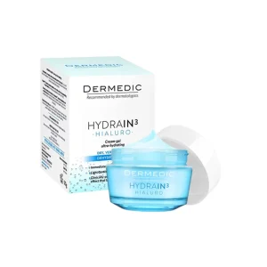 DERMEDIC hydrain 3 GEL CREME ultra hydratant 50GR