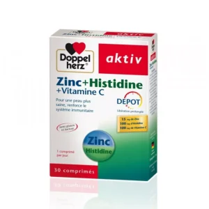 AKTIV ZINC+HISTIDINE+VITAMINE C 30 COMPRIMES