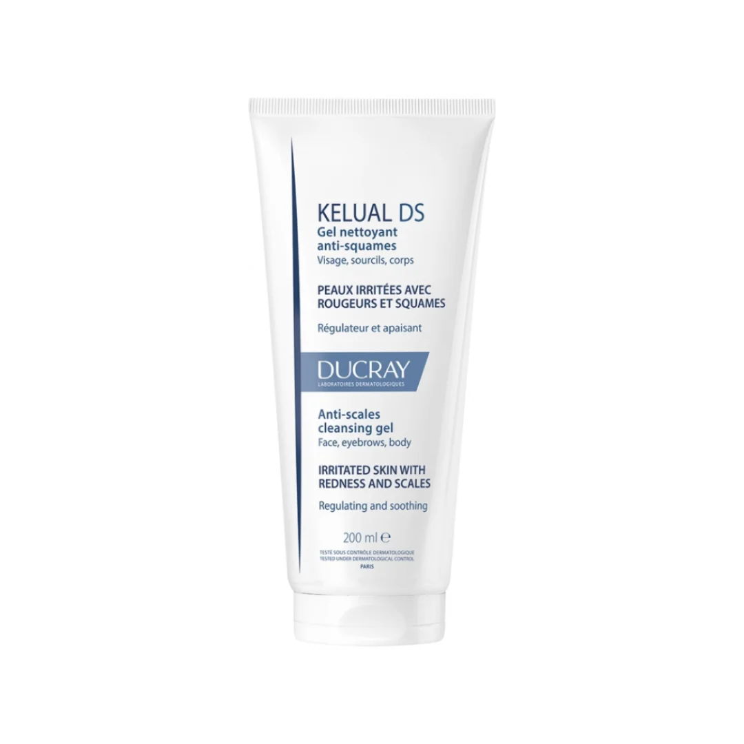 DUCRAY KELUALDS GEL NETTOYANT ANTI SQUAMES 200 ML