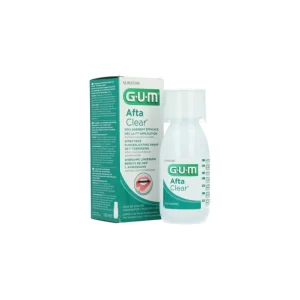GUM AFTACLEAR BAIN DE BOUCHE 120 ML