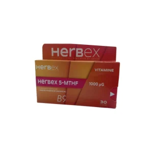 HERBEX 5-MTHF VITAMINE B9 30 GELULES