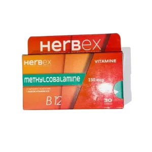 HERBEX METHYLCOBALAMINE 250MCG 30 COMPRIMES