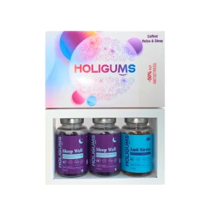 HOLISTIX 2 HOLIGUMS SLEEP WELL 60 GUMMIES+ANTI STRESS 60 GUMMIES (-50%)