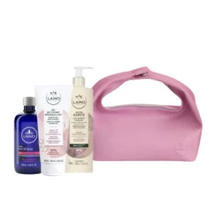 LAINO TROUSSE LAIT CORPOREL + EAU DE ROSE + GEL NETTOYANT