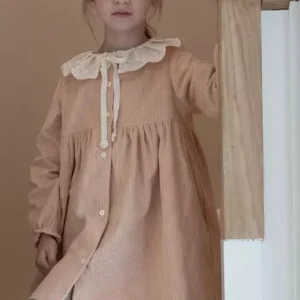 Robe Anémone Nude Corduroy
