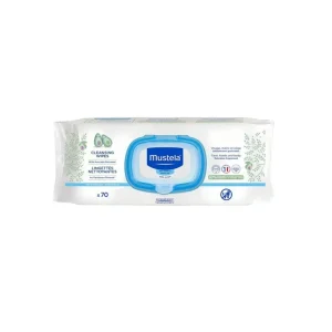 MUSTELA LINGETTES DERMO APAISANTES 70 LINGETTES