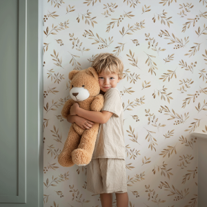 Papier peint Petites Feuilles d&rsquo;automne