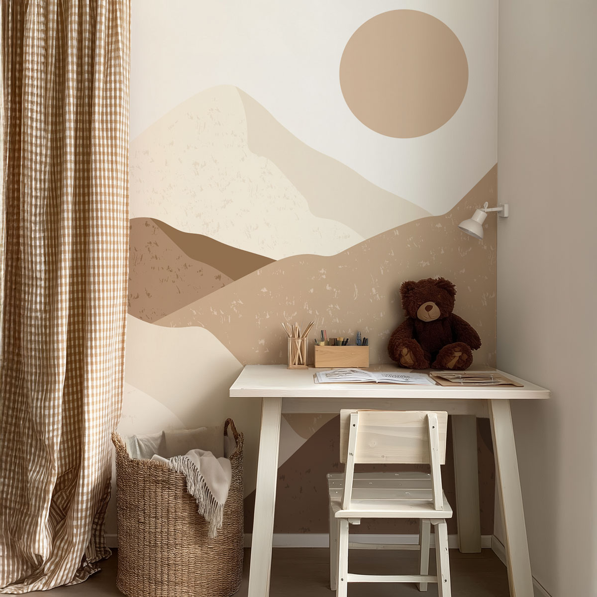 Papier peint Montagne d’argile pour enfant – Image 2