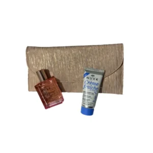 NUXE pochette HUILE PRODIGIEUSE FLORALE 30ML+creme fraiche de beaute CREME HYDRATANTE 30ML(OFFERT)