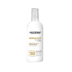 PRODERMA DERMALIGHT – SPRAY SOLAIRE INVISIBLE SPF50+ 220 ML