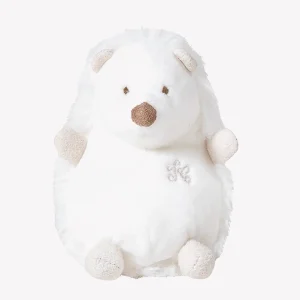 Peluche Hérisson 12 cm Ecru