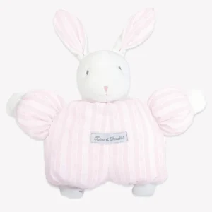 Peluche Lapin Augustin 25cm Rose