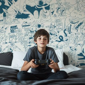 Papier Peint comics Crash