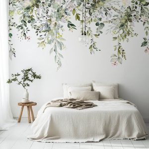 Papier peint Feuilles tombantes