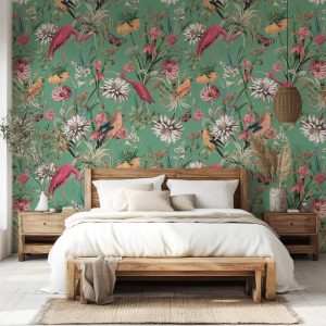 Papier peint jardin tropical