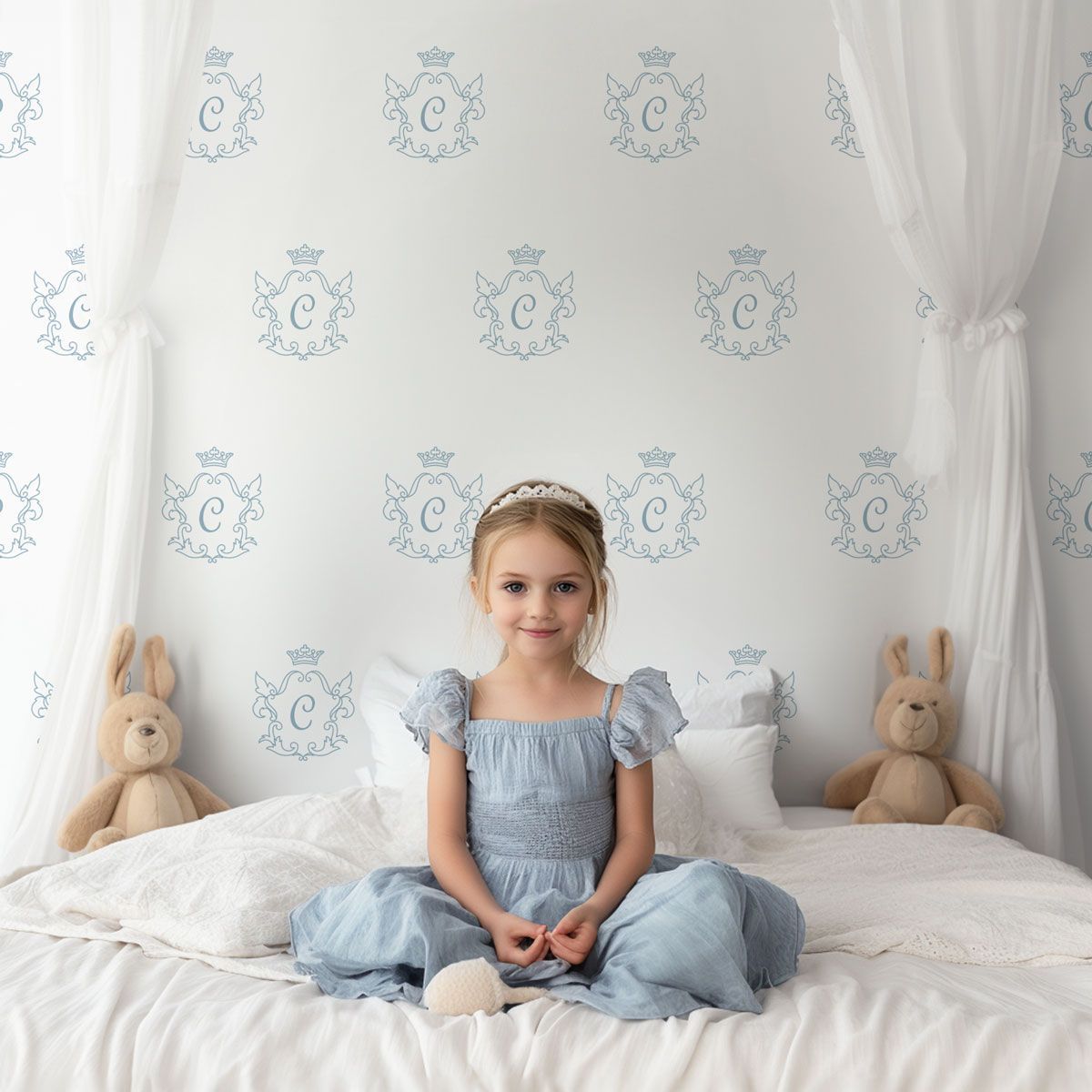 Papier peint blason de princesse – Image 2