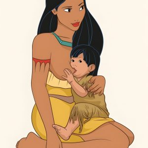 Poster Numérique : POCAHONTAS – Allaitement Empowerment