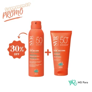 SVR PACK SUN SECURE Brume (-30%) + Svr sun secure Creme SPF50+