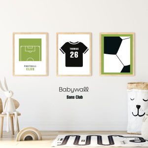 Affiche football enfant