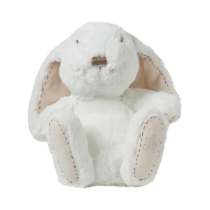 Peluche Lapin 25cm Ecru