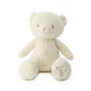 Peluche Gaston l&rsquo;Ourson 25cm Nacre