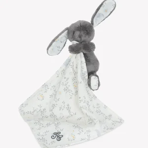 Peluche Doudou Lapin Rêve Etoile Gris