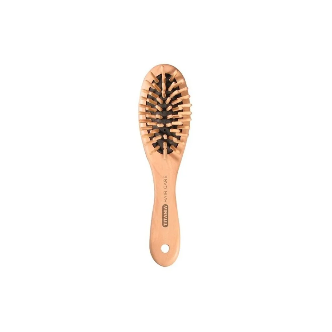 TITANIA BROSSE PNEUMATIQUE POILE EN BOIS 18 CM 2820