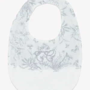 Bavoir Toile de Jouy Gris