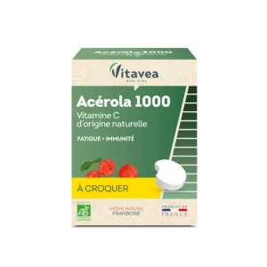 VITAVEA ACEROLA 1000 VITAMINE C 28 COMPRIMES A CROQUER