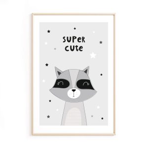 Affiche bébé Super Cute
