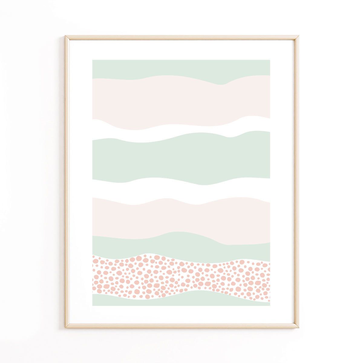 Affiche bébé abstrait