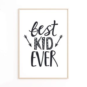 Poster « Best Kid Ever »