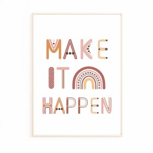 Affiche bohème enfant