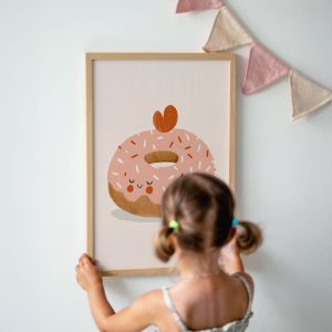 Affiche donuts