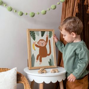 Affiche Singe dans la jungle