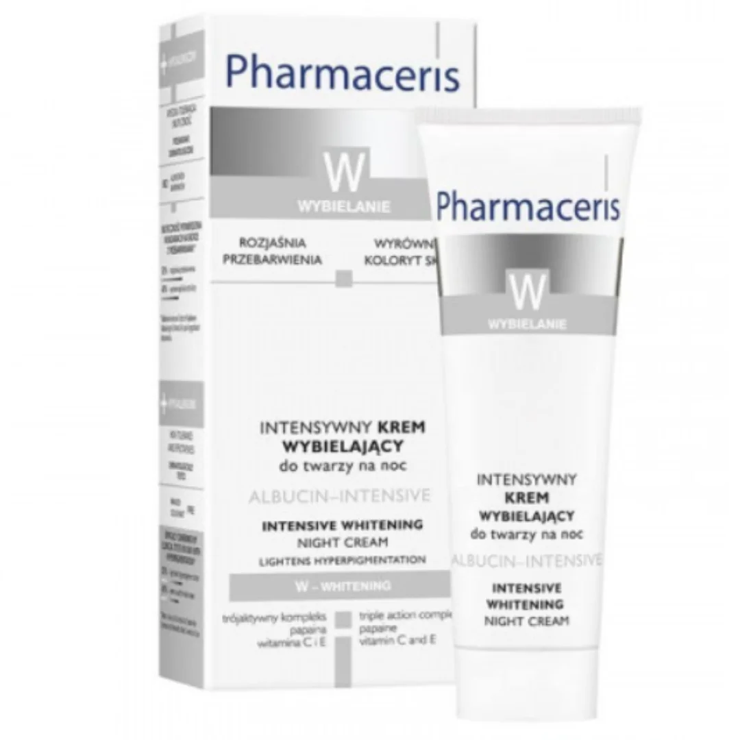 Pharmaceris w albucin intensive creme de nuit eclaircissante 30ml