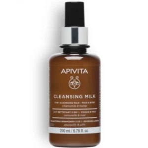 Apivita 3en1 Cleansing Milk Lait Nettoyant 200ml
