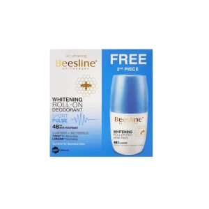 BEESLINE WHITENING roll on DEODORANT sport pulse 2X50ML (1+1 )